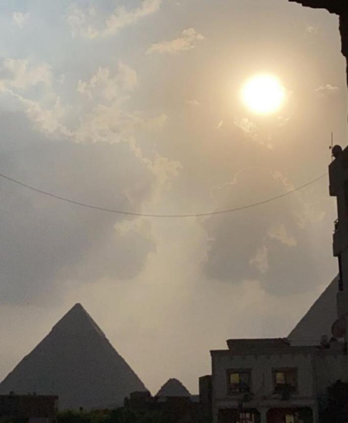 Отель Asma Pyramids View Kafrat al Jabal Экстерьер фото